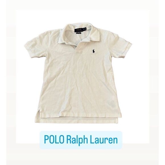 Polo Ralph Lauren white polo shirt tee top size S - Picture 1 of 7
